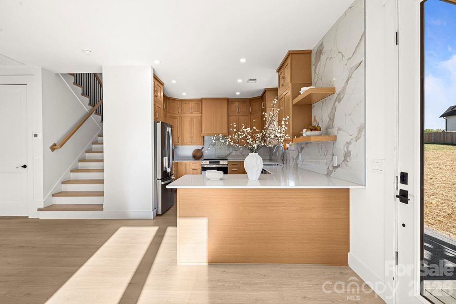 Furnished interior view inside a new home in , Flat Rock (Image 16).