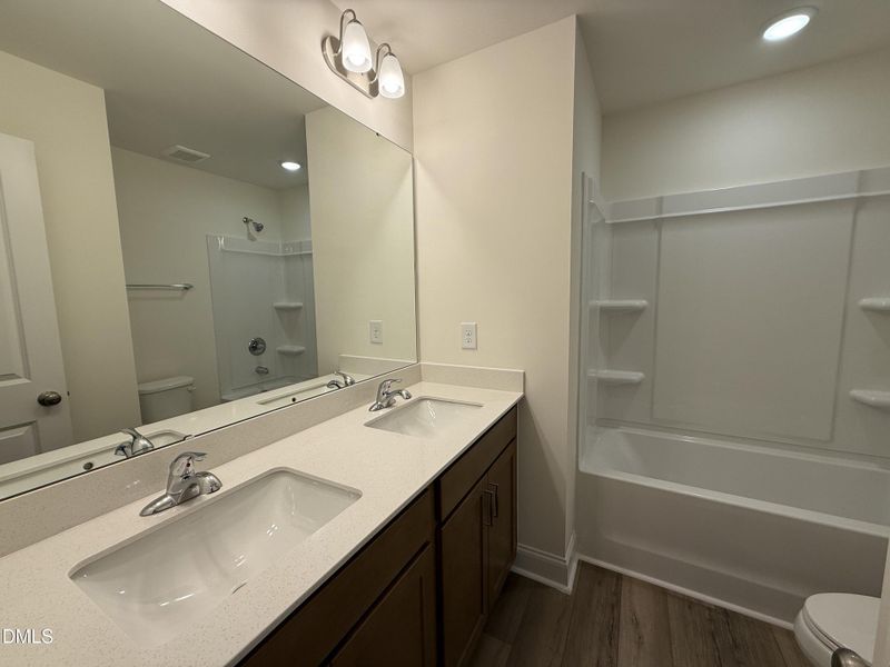 Hall Bath with dual sink