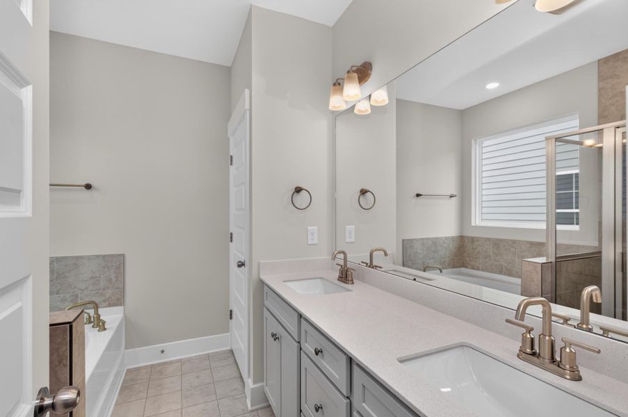 Furnished interior view inside a new home in Highland Bluff, Aiken (Image 6).