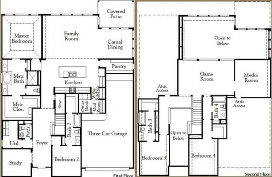 Floorplans - Representative Photo Floorplans - Representative Photo