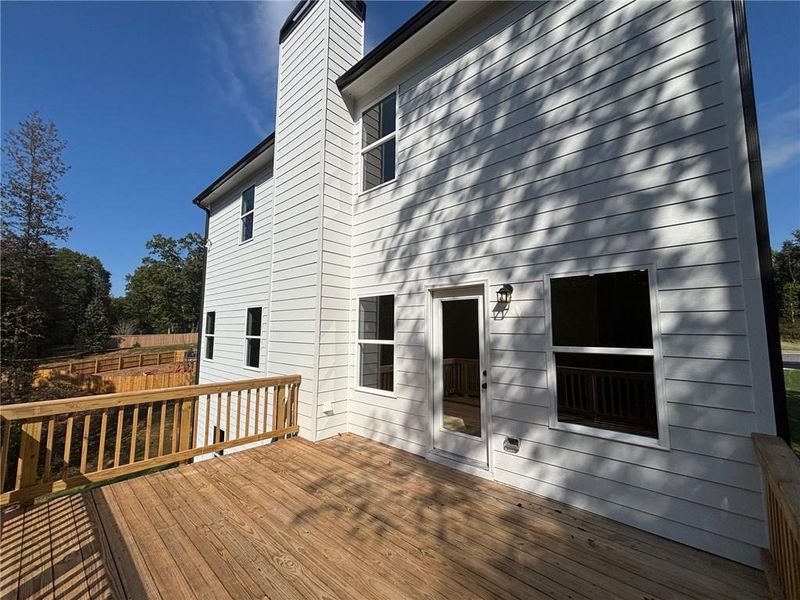 Exterior details and patio area of a home in , Gainesville (Image 3).