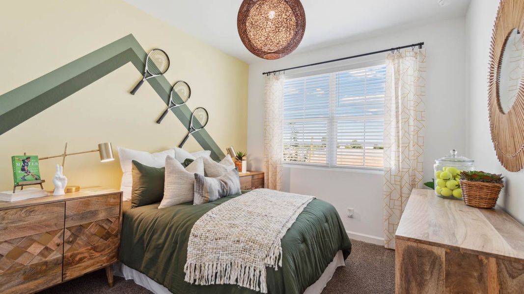 Furnished interior view inside a new home in Sorrento, Maricopa (Image 16). Furnished interior view inside a new home in Sorrento, Maricopa (Image 16).