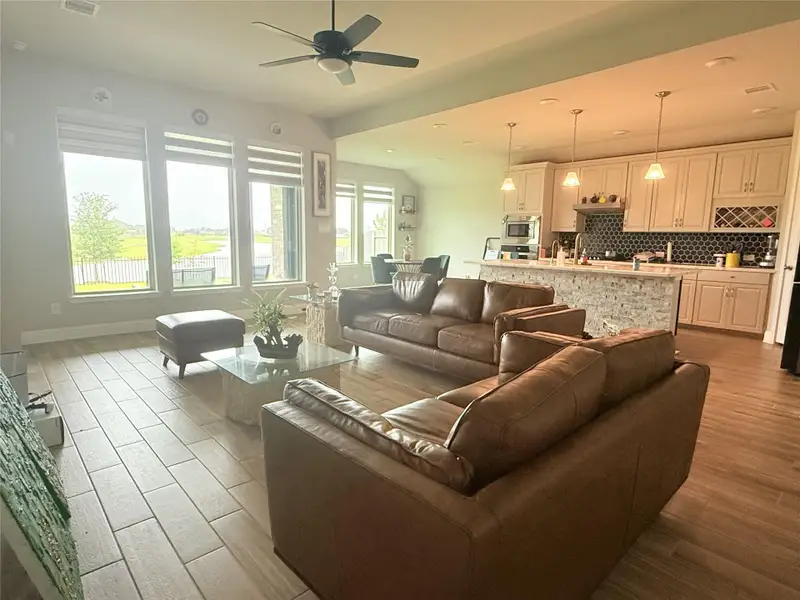 Furnished interior view inside a new home in , Richmond (Image 12).