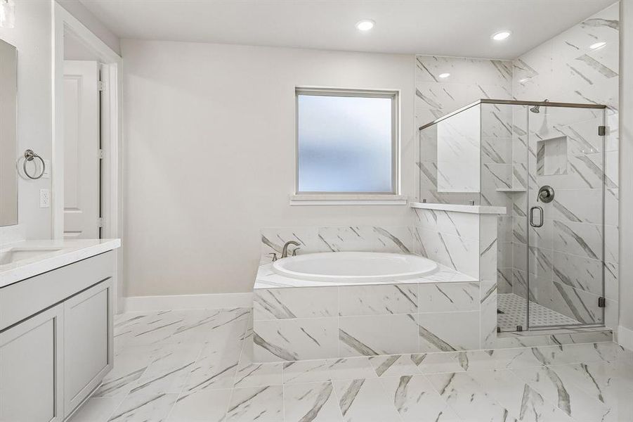 Furnished interior view inside a new home in Lilyana, Celina (Image 9).