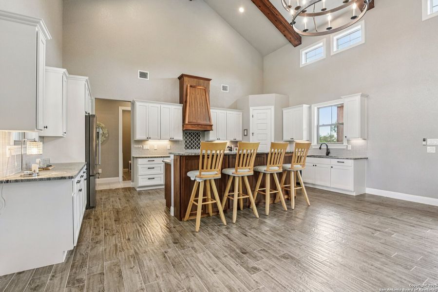 Furnished interior view inside a new home in , Adkins (Image 11).