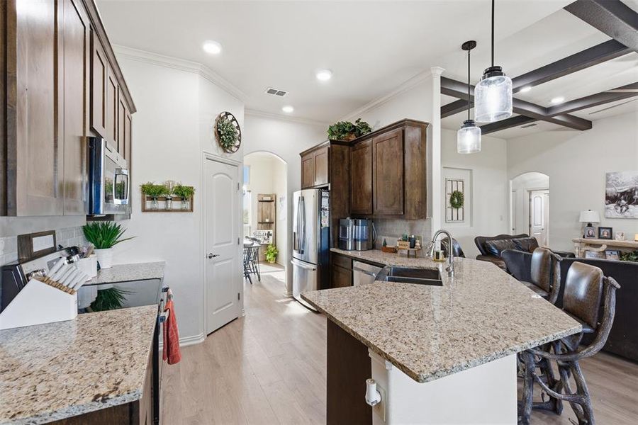 Furnished interior view inside a new home in , Grandview (Image 14).