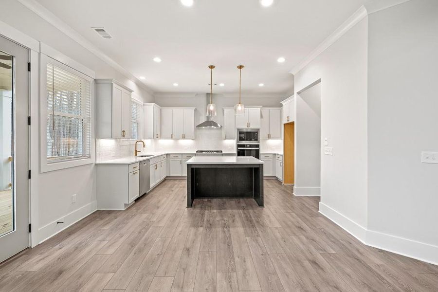 Furnished interior view inside a new home in Hillshire, Cumming (Image 9).