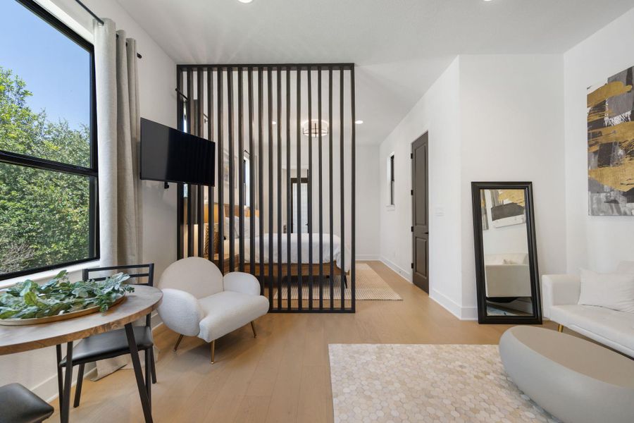 Furnished interior view inside a new home in , Austin (Image 15).