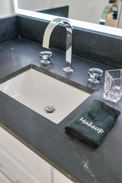 Bathroom view of a sink Bathroom view of a sink