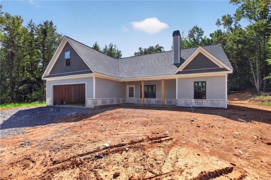 In-progress construction of a new home in , Silver Creek, GA (Image 34). In-progress construction of a new home in , Silver Creek, GA (Image 34).