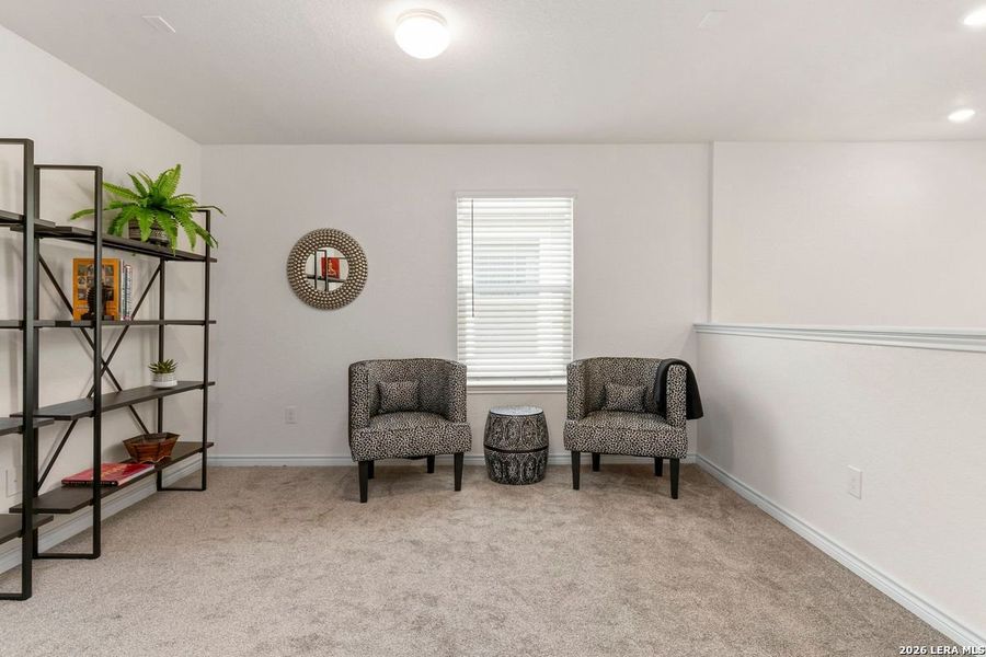 Furnished interior view inside a new home in , San Antonio (Image 17). Furnished interior view inside a new home in , San Antonio (Image 17).