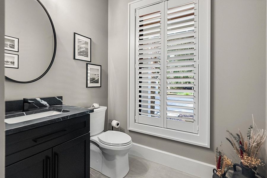 Furnished interior view inside a new home in , Beaufort (Image 41).
