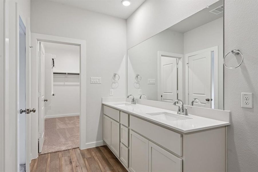 Furnished interior view inside a new home in Summerwood Estates, Red Oak (Image 8).