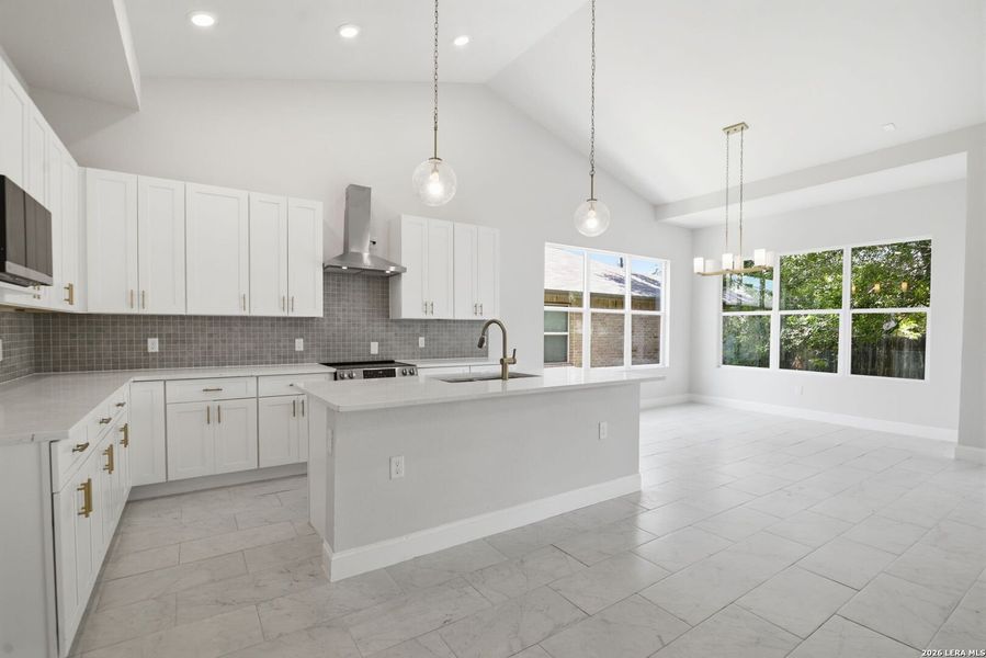 Furnished interior view inside a new home in , San Antonio (Image 5).