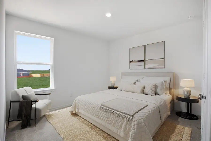 Representative furnished interior of a home built from the Nolan by Taylor Morrison in Avalon at Cypress, Cypress (Image 16).