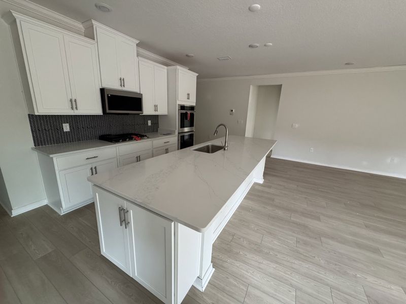 Furnished interior view inside a new home in Seminole Bend, Pensacola (Image 3).