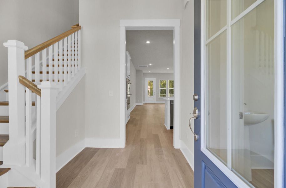 Spacious, unfurnished interior of a new home in Indigo Grove Single Family Homes, Johns Island (Image 35).