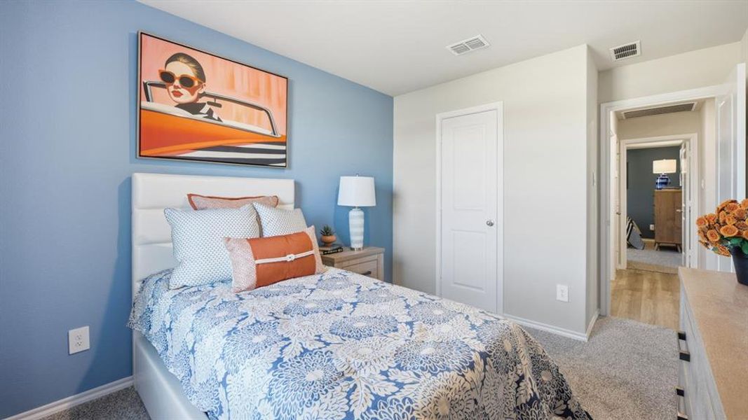 Furnished interior view inside a new home in Hickory Grove, Krum (Image 18). Furnished interior view inside a new home in Hickory Grove, Krum (Image 18).