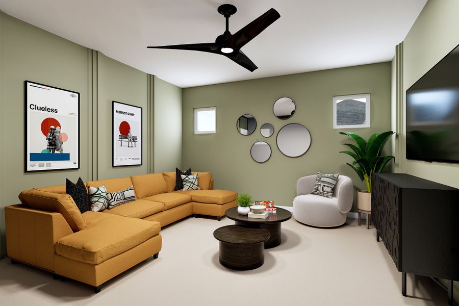 Optional TV Room