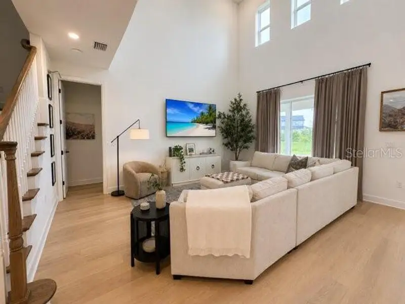 Furnished interior view inside a new home in , Sarasota (Image 6). Furnished interior view inside a new home in , Sarasota (Image 6).