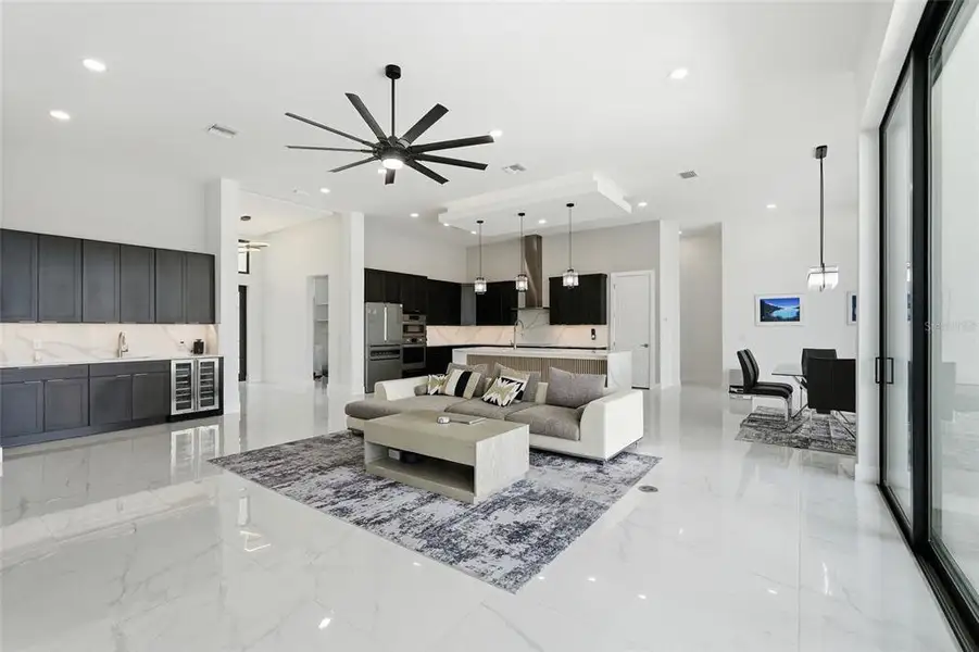 Furnished interior view inside a new home in , Cape Coral (Image 40).