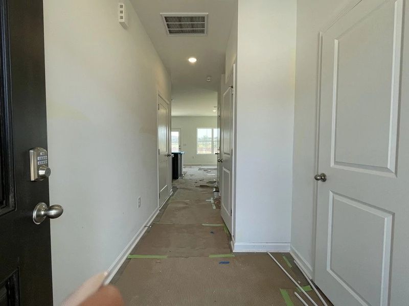 Foyer featuring the AW Collection® Minimalist - A stark, stylish entry with dramatic simplicity. Foyer featuring the AW Collection® Minimalist - A stark, stylish entry with dramatic simplicity.