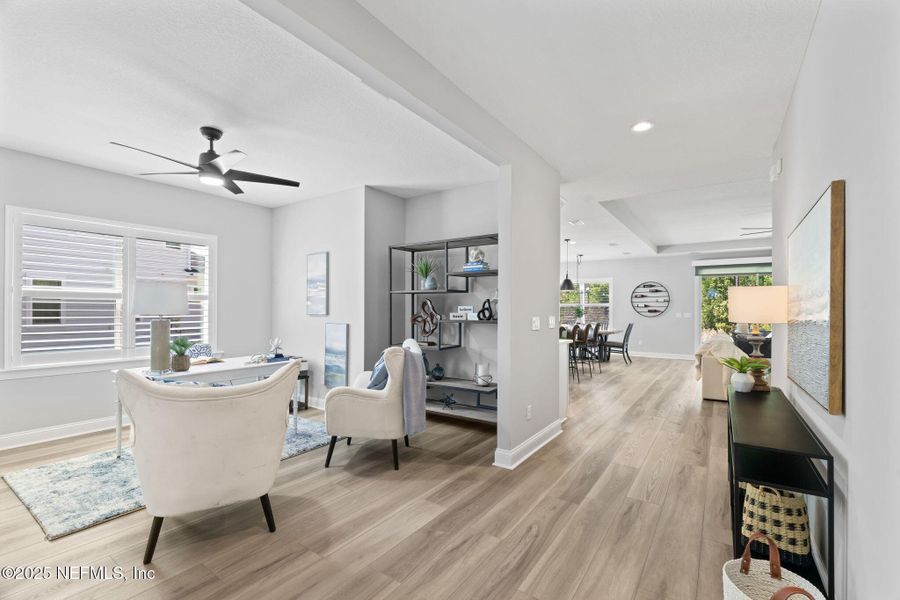 Furnished interior view inside a new home in , St. Augustine (Image 4).