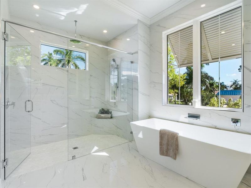 Furnished interior view inside a new home in , Sarasota (Image 45).