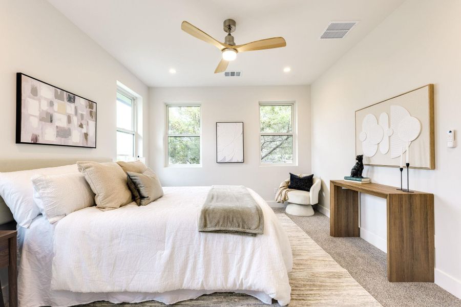 Furnished interior view inside a new home in , Austin (Image 16).