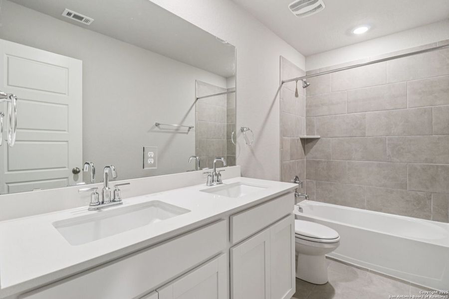 Furnished interior view inside a new home in Arcadia Ridge - Premier Series, San Antonio (Image 14).