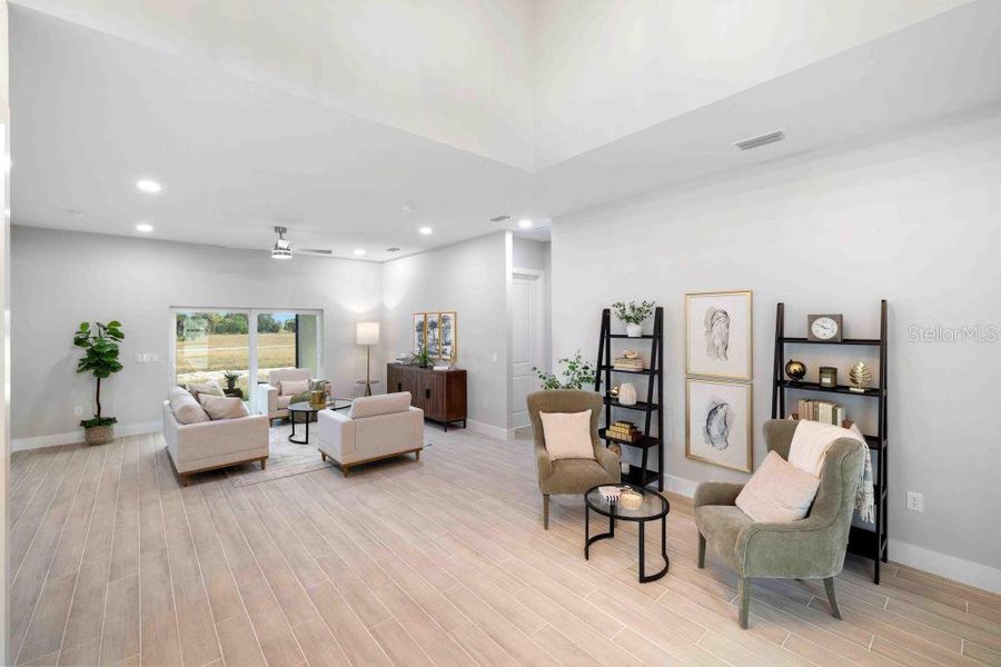 Furnished interior view inside a new home in , Placida (Image 42).