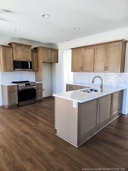 Kitchen high end Quartz counter tops