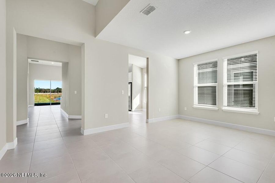 Spacious, unfurnished interior of a new home in Colbert Landings, Palm Coast (Image 28). Spacious, unfurnished interior of a new home in Colbert Landings, Palm Coast (Image 28).