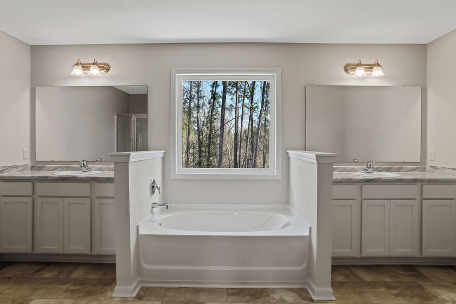 Representative furnished interior of a home built from the The Cedar Creek by RTS Homes in Grand Reserve, Hinesville (Image 8).