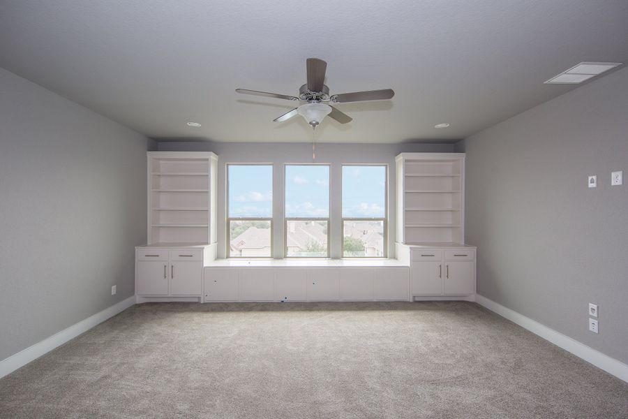 Representative unfurnished interior of a home built from the The Malta by Whitestone Custom Homes in Johnson Ranch, Bulverde (Image 17).