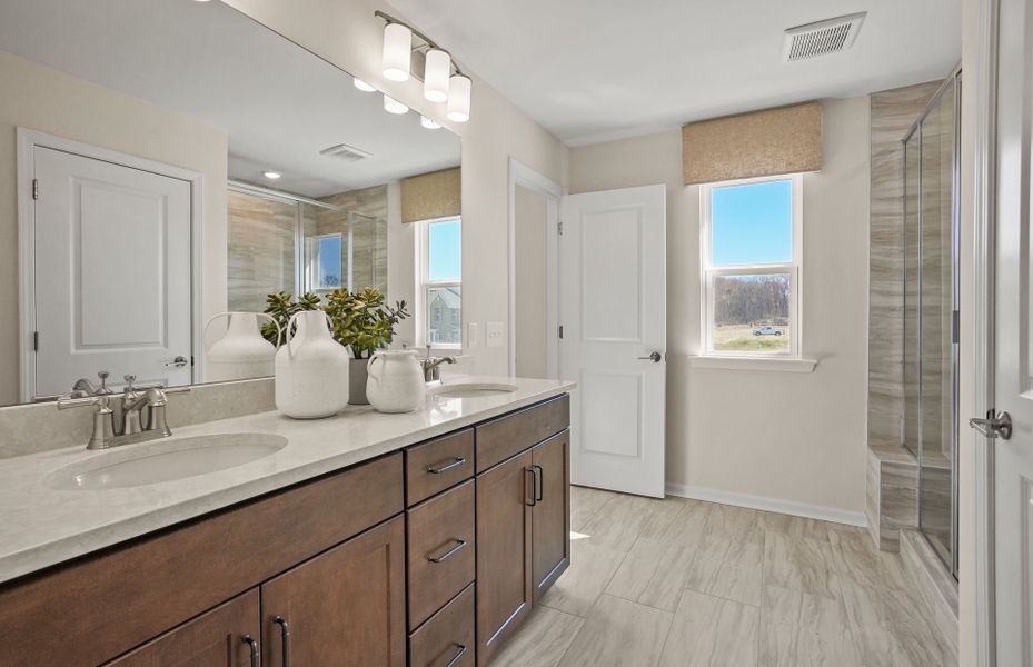 Furnished interior view inside a new home in Riverstone, Monroe (Image 23).