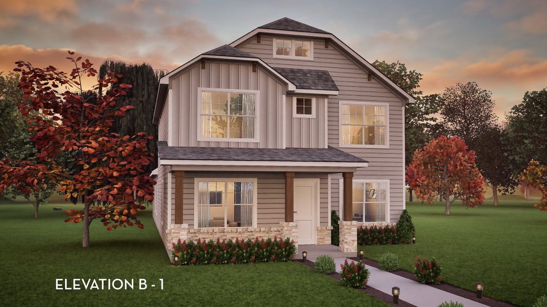 Representative exterior photo of a completed home built from the Diamond by CastleRock Communities in Austin Point, Richmond, TX (Image 2).