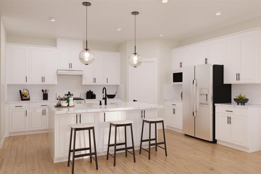 Representative furnished interior of a home built from the Cresthaven by Ryan Homes in Seminole Palms Single-Family Homes, Palm Coast (Image 2). Representative furnished interior of a home built from the Cresthaven by Ryan Homes in Seminole Palms Single-Family Homes, Palm Coast (Image 2).