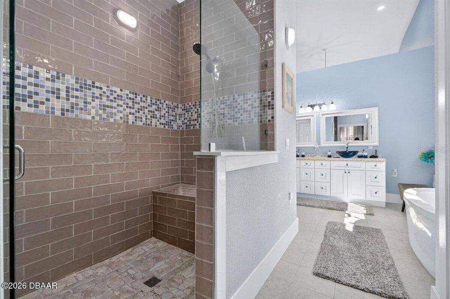 Furnished interior view inside a new home in , Ormond Beach (Image 32). Furnished interior view inside a new home in , Ormond Beach (Image 32).