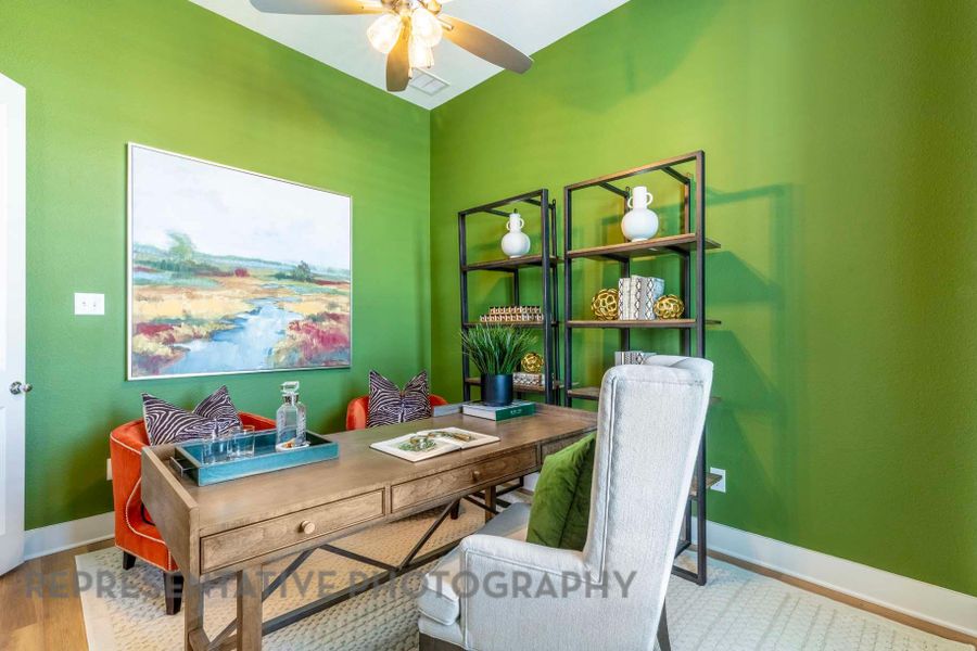 Furnished interior view inside a new home in 6 Creeks at Waterridge: 60ft. lots, Kyle (Image 14). Furnished interior view inside a new home in 6 Creeks at Waterridge: 60ft. lots, Kyle (Image 14).