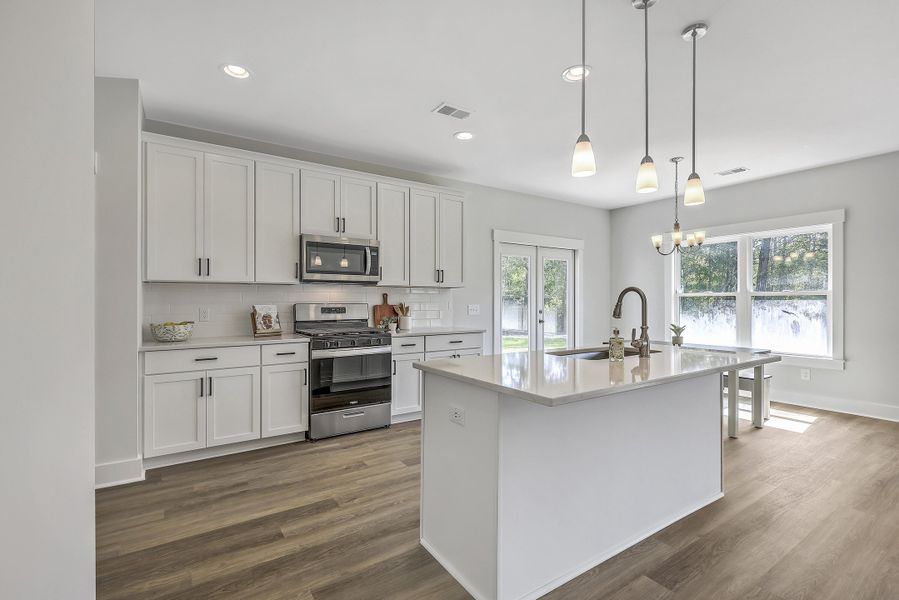 Furnished interior view inside a new home in , Dorchester (Image 8).