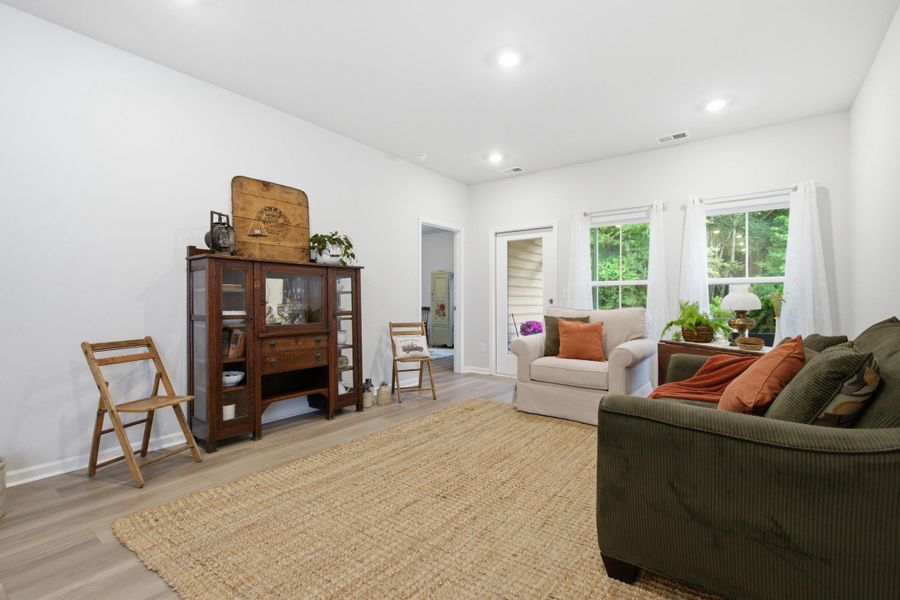 Furnished interior view inside a new home in Horizons at Summers Corner | 55+, Summerville (Image 6).
