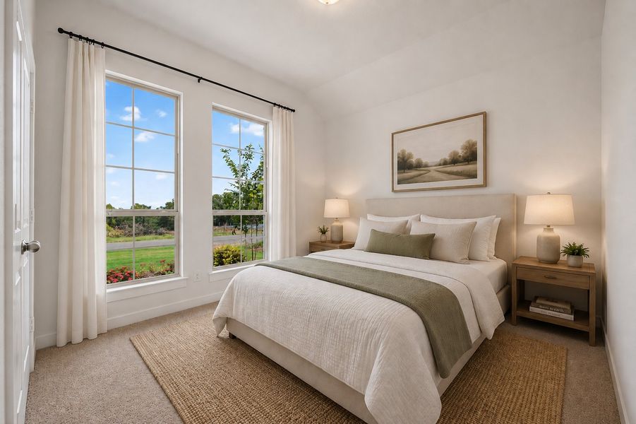 Furnished interior view inside a new home in Terra Vista Estates, Springtown (Image 15).