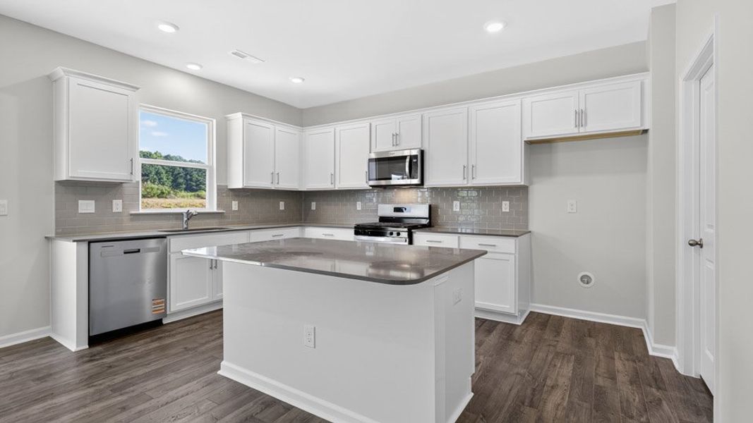 Furnished interior view inside a new home in Westerly, Lillington (Image 3).