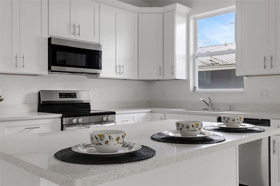 Furnished interior view inside a new home in , Tampa (Image 36).