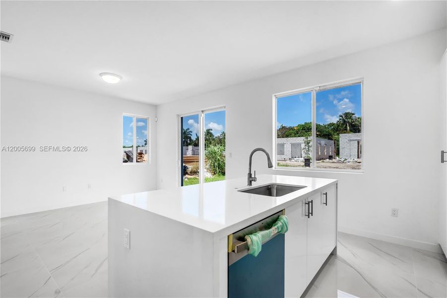 Furnished interior view inside a new home in Chloe's Estates, Miami (Image 8).