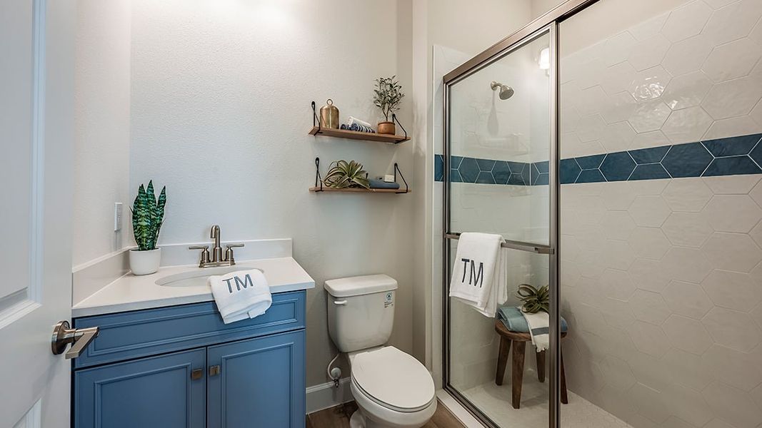 Representative furnished interior of a home built from the Farnese by Taylor Morrison in Esplanade Lake Club, Fort Myers (Image 15).