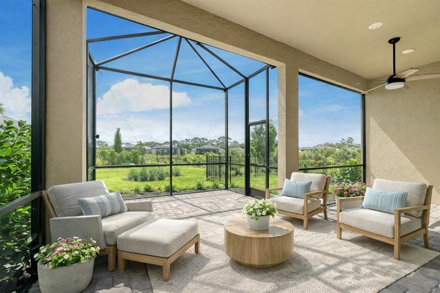 Exterior details and patio area of a home in , Nokomis (Image 33).