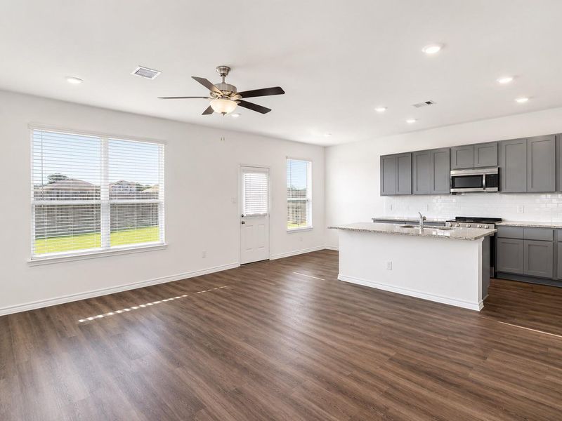 Spacious, unfurnished interior of a new home in Villages at Westpointe, Dayton (Image 3). Spacious, unfurnished interior of a new home in Villages at Westpointe, Dayton (Image 3).