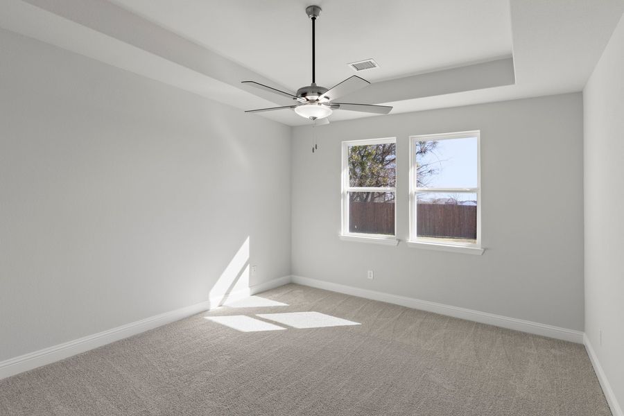 Representative unfurnished interior of a home built from the Republic by Rockwell Homes in Creekside, Royse City (Image 74). Representative unfurnished interior of a home built from the Republic by Rockwell Homes in Creekside, Royse City (Image 74).